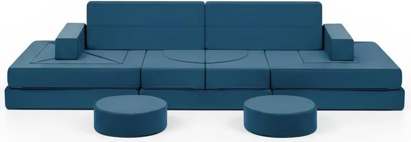 Edbuosy 22Pcs Modular Kids Play Couch